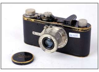 Ultra Rare* Leica I Model A w/ Elmax 50mm f/3.5 + leather case, Ia 1 
