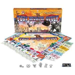  Fort Worth opoly   City in a Box Board Game Toys & Games