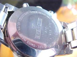 Vintage Breitling 810 Top Time 3 Register Chronograph Watch Venus 178 