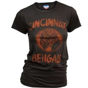    Cincinnati Bengals Womens Retro Vintage T Shirt