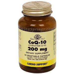   10 200 mg, 30 Vegetable Capsules, Solgar