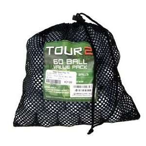  Nitro Tour 2   Value Mix 60 Ball Bag White 60 Pack: Sports 