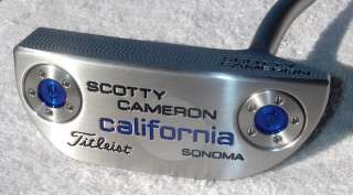 Scotty Cameron California Sonoma Translucent Blue Custom Shop 