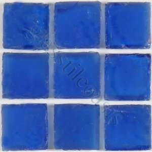  Cobalt 1 x 1 Blue 1 x 1 Frosted Frosted Glass Tile 
