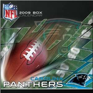 Carolina Panthers NFL Box Calendar 