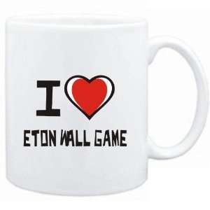  Mug White I love Eton Wall Game  Sports Sports 