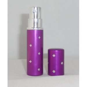   Purple Atomizer With Silver Dots 5ml atomizer