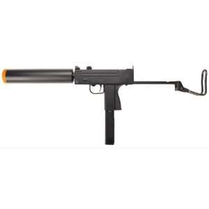 Full Auto Mac 11 Style Airsoft Gun with Suppressor by HFC:  