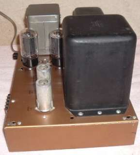 Heathkit W 5M Mono Tube Hi Fi Amp Amplifier Working w Book  