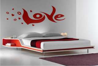 LOVE Spruch WANDTATTOO U9 Schlafzimmer Flur Text 130cm  