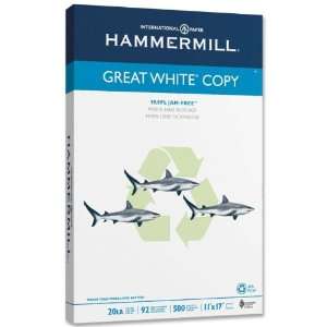  Hammermill Copy Paper,11 x 17   20lb   92 GE/102 ISO 