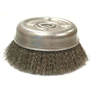   Crimped Wire Cup Brush For Small Angle Grinders UC: Home Improvement
