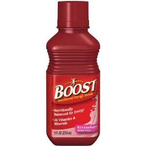Supplement, Boost Strawberry, 8Oz Bottle