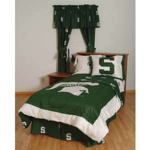   Spartans Bed in a Bag with Reversible Comforter   Queen Home