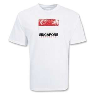  365 Inc Singapore Football T Shirt