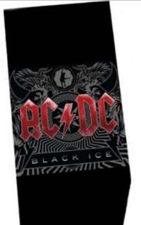 AC/DC Black Ice Strandtuch Badetuch ACDC Decke Handtuch  