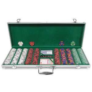  Fabulous Las Vegas 500 11.5g Poker Chip Set w/Aluminum 