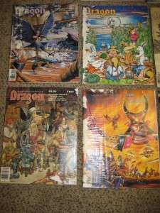 25 PC DRAGON MONTHLY RPG ROLE PLAYING MAGAZINE AIDS D&D  