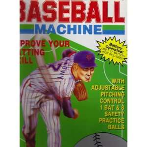  Vintage Baseball Machine Improve Your Batting Skill #891 