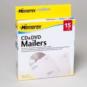  Memorex CD and DVD Mailers Case Pack 5 Electronics