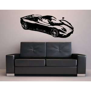 Super Cars Pagani Zonda R Wall Mural Vinyl Art Sticker M023:  