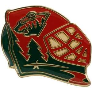  NHL Minnesota Wild Goalie Mask Pin
