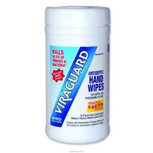  Viraguard Antimicrobial / Antiseptic Hand Wipes, Viraguard 