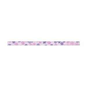  Sheer Pattern Ribbon 1/4X50 Yards Lavender W/Purple 