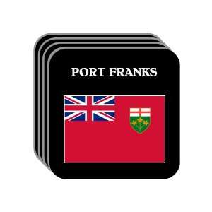 Ontario   PORT FRANKS Set of 4 Mini Mousepad Coasters