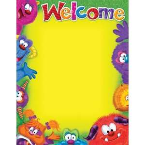  Welcome Blank Furry Friends Chart: Office Products