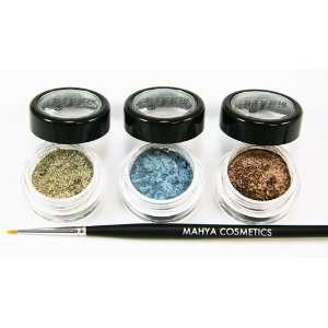  Mahya Mineral Makeup Metallic Eye Liner Kit Beauty