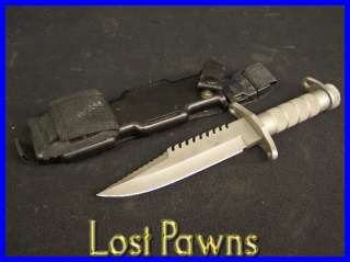 Buck 184 Buckmaster Fixed Blade Bowie Survival Knife w/ Sheath  