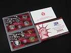 2001 S United States Mint Silver Proof Coin Set