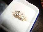 14 karat diamond wedding ring lots of diamonds!!!