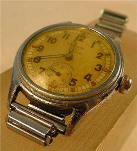   WW2 Timor British Stainless Steel A.T.P Military Issued Wristwatch