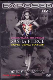   DVD SASHA FIERCE (HOMO GENIZ NATION) THE NEW AGE AGENDA  