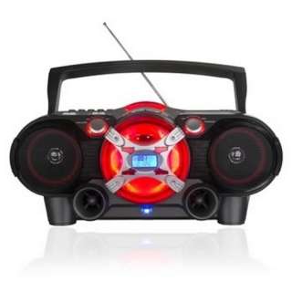 Quantum FX J 44U FM CD Player Boombox W/Aux In & Built In Microphone 