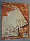 Bucilla Gallery of Stitches Monogram Cameo Candlewick Guest Towels Kit