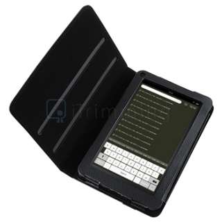 For Kindle Fire 360 Degree Rotating Folio Leather Case Cover Pouch w 