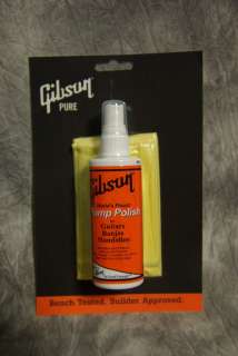 NEW Gibson Pump Polish & Cloth Combo    to USA  
