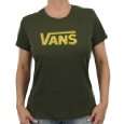 Vans   Back to the basics Girl T Shirt im Boy Cut, infantry von Vans