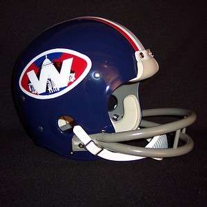 WFL Washington Ambassadors Suspension Football Helmet  
