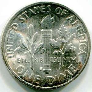 1946 S ★★★ FB GEM BU ROOSEVELT DIME AS SHOWN IN PICTURES 