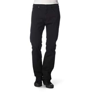 Stretch cotton chinos   ARMANI JEANS   Chinos   Trousers & shorts 