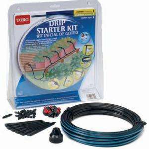 Toro Blue Stripe Drip Starter Kit 53724 at The Home Depot
