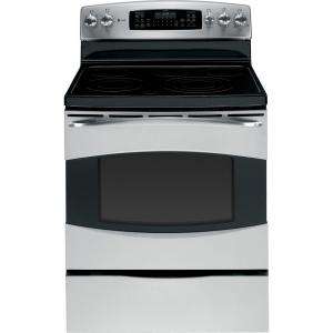 GE Profile 30 in. Self Cleaning Freestanding Electric Convection Range 