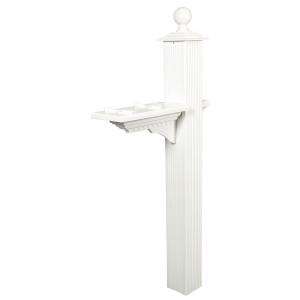   Deluxe Mailbox Mounting Post with Cross Arm PP600W00 