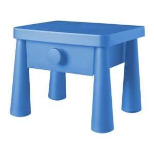 IKEA Kindertisch Mammut Nachttisch in BLAU   Kindermöbel aus 