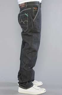 LRG The Steel Will True Straight Jeans in Dark Indigo Wash  Karmaloop 