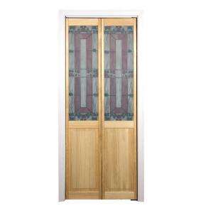Pinecroft 714 Series 30 in. x 80 1/2 in. Unfinished Glass Over Panel 